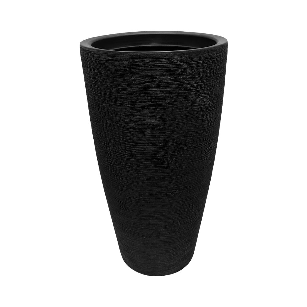 vaso-conico-grafiato-75-preto