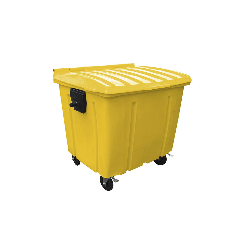 Contentor-1000L-Amarelo-